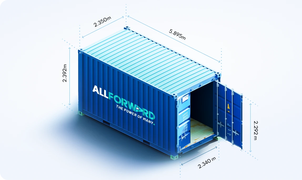 20ft Standard Shipping Container: Dimensions and Weight Capacity