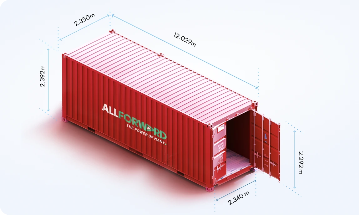 40ft Standard Shipping Container: Dimensions and Weight Capacity