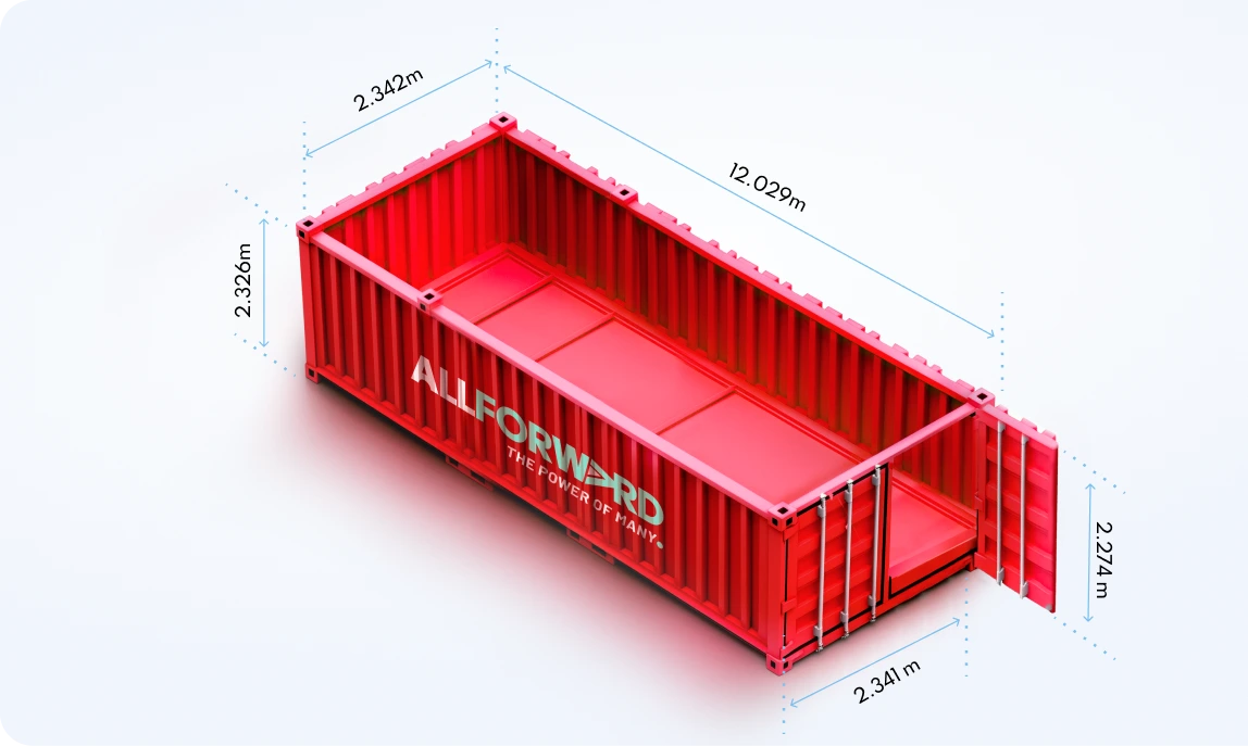 40ft Open Top Shipping Container Size, Dimensions, and Capacity