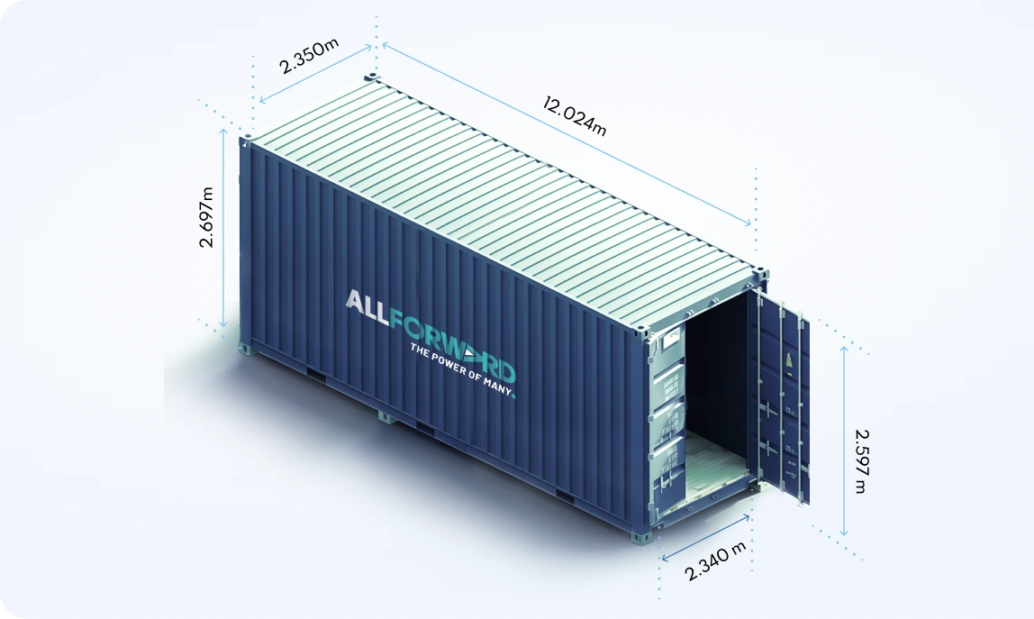 40ft High Cube Shipping Container: Dimensions and Weight Capacity