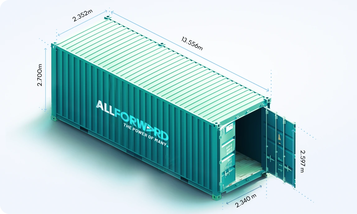 45ft High Cube Shipping Container Dimensions, and Weight Capacity